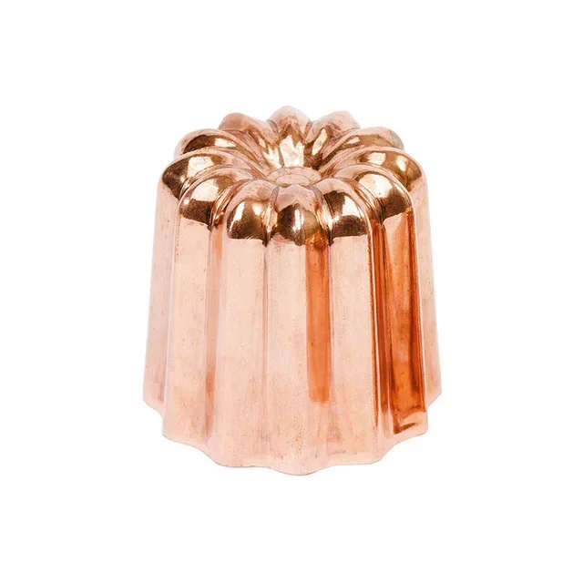 Traditionelle Kupfer-Canelé-Form - Durchmesser 55 mm