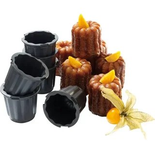 Molde Cannelé Exoglass Ø55mm - Set 6 Piezas