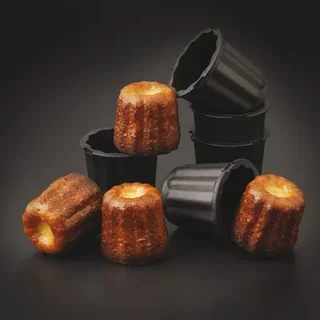 Exoglass Canelé-Form 45 mm - Set mit 6 Stück