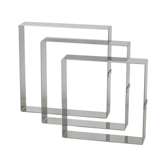 Cornice Quadrata per Torte - 17 x 17 cm
