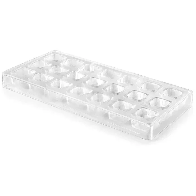 Square Chocolate Mold 25x25 mm - Cubic Shape