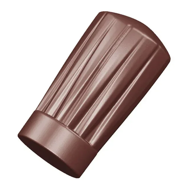 Placa Molde Chocolate Gorro Chef - 12 Motivos - 41 x 22 mm