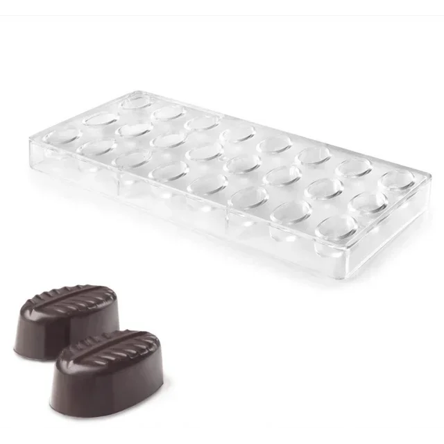 Chocolate Mold Leaf Shape - 32 x 19 mm