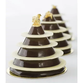 Molde para Conos 40 Cavidades - Diámetro 50 mm - Pastelería Helado Sorbete