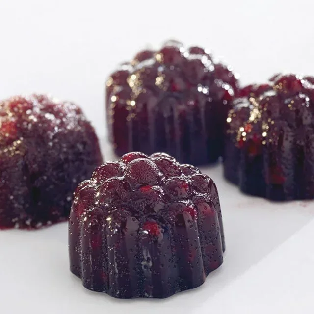 Raspberry Shaped Candy Mold 24 Cavities