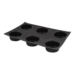 Cylindrical Pastry Mold - 24 Round Cavities - Diameter 5.9 cm - Height 2.5 cm