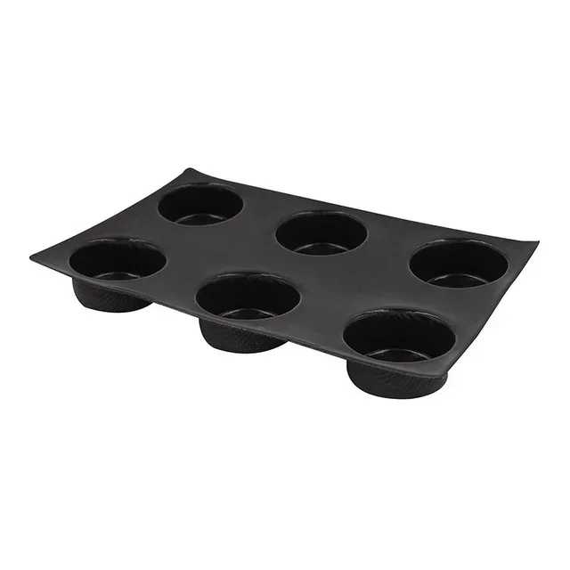 Cylindrical Pastry Mold - 24 Round Cavities - Diameter 5.9 cm - Height 2.5 cm