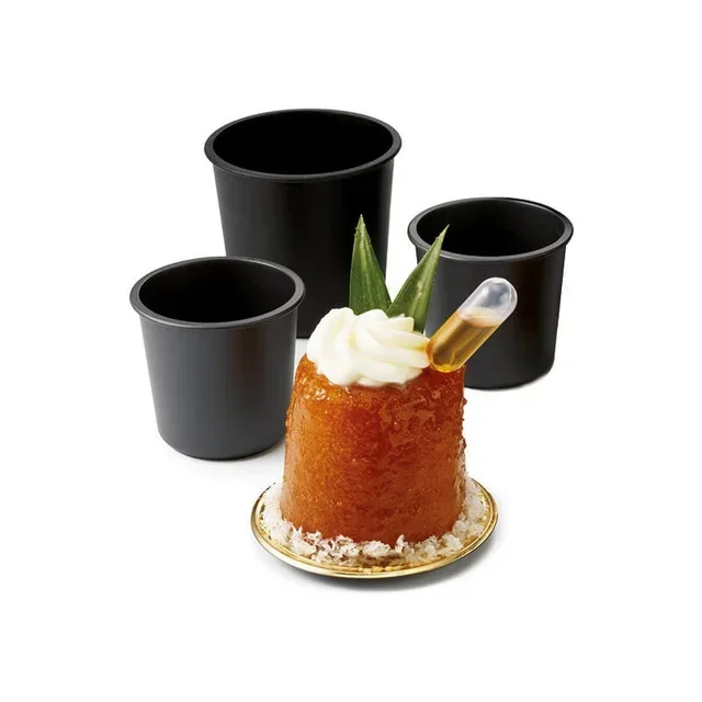 Runde Dariole Form - Durchmesser 55 mm - 6er Pack