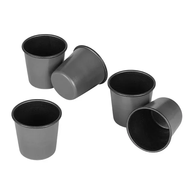 Moule à Dariole Cylindrique - Diamètre 45 mm - Pack de 6 Pièces