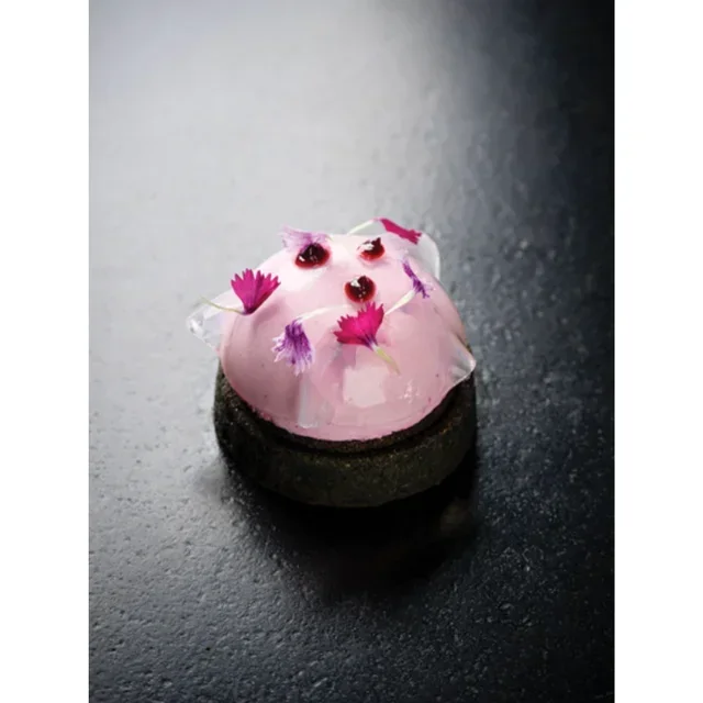 Forma de Silicone Meia-Esfera 6 Cavidades - Diâmetro 70 mm