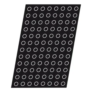 Molde Semiesferas Invertidas 45 Cavidades - Diámetro 26 mm