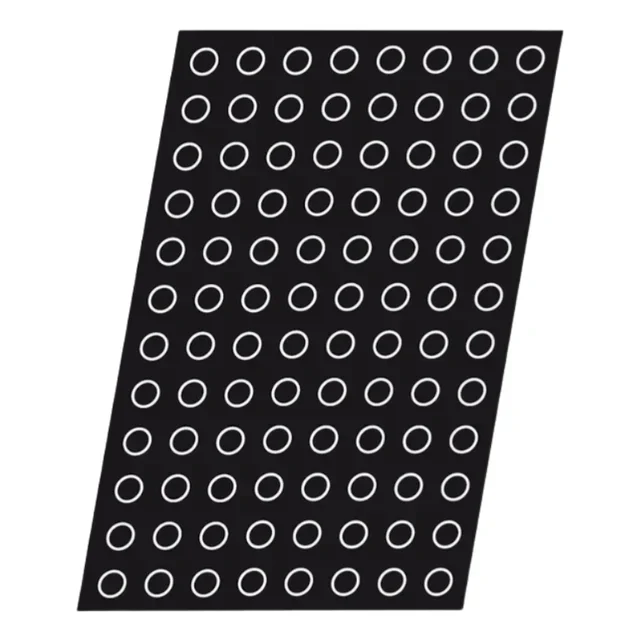 Molde Semiesferas Invertidas 45 Cavidades - Diámetro 26 mm