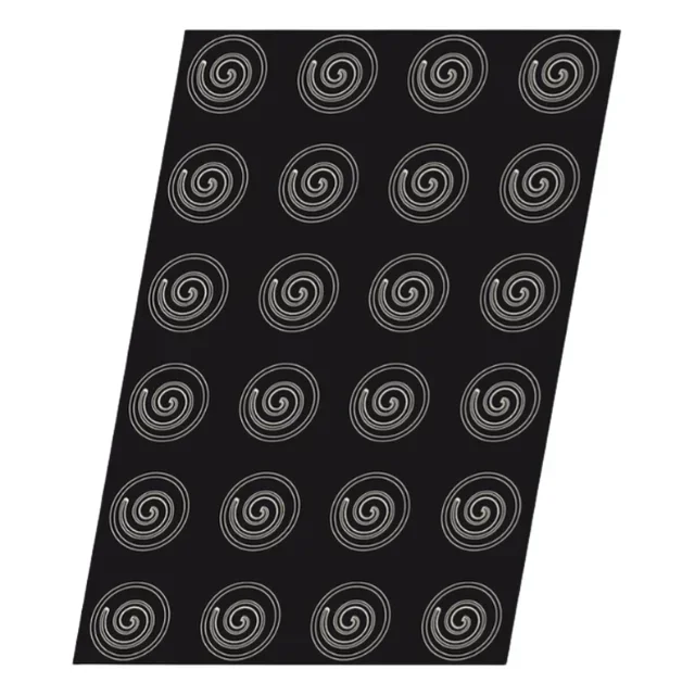 Molde Medias Esferas Espiral 24 Cavidades - Diámetro 64 mm