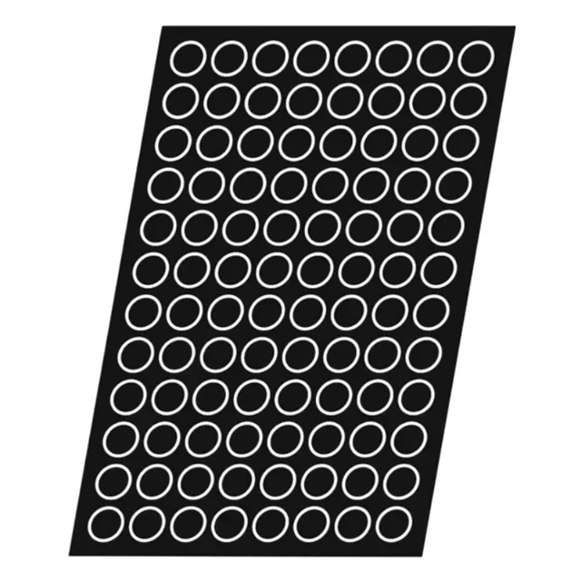 Medallion Mold 96 Cavities - Diameter 28 mm - Sugar Paste & Chocolate