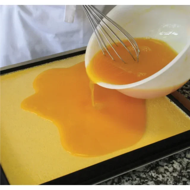 Molde Retangular para Entremets 47,5 x 27,5 x 1,3 cm - Borda Fina