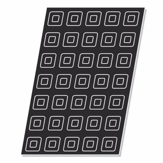 Quadratische Savarin-Form Flexipan - 24 Förmchen - 100 ml