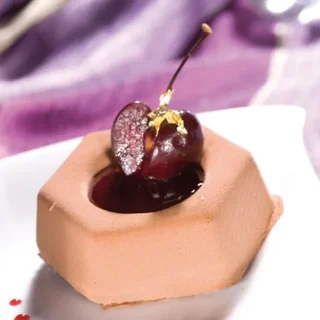 Hexagonal Pastry Mold 20 Cavities - Diameter 8 cm