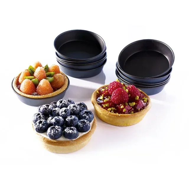 Moule à Millasson 65 mm - Pack de 25 pièces - Diamètre 6.5 cm pour Cuisson Traditionnelle