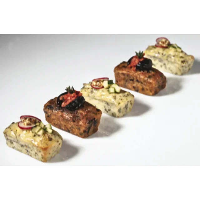 Molde Silicona 56 Mini Tartas Rectas Bocado Formato 50x25 mm