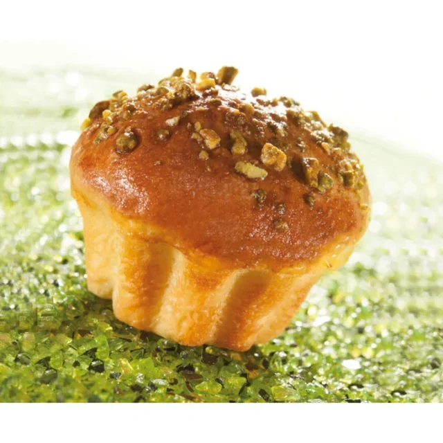 Mini Fluted Brioche Mould 24 Cavities Diameter 68 mm