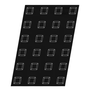 Molde Silicona Mini Estuches 15 Cavidades - Formato 65 x 65 mm