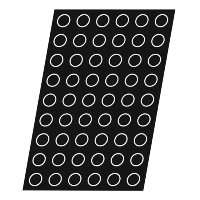 Molde para Mini Muffins 54 Cavidades - Diámetro 39 mm - Revestimiento Antiadherente