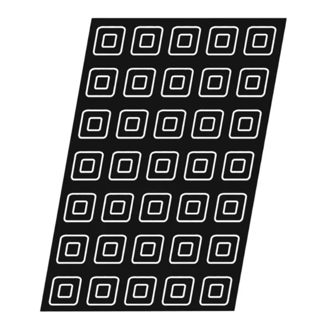 Moule Mini-Savarins 45 Cavités - Ø 37 mm - Plaque Professionnelle