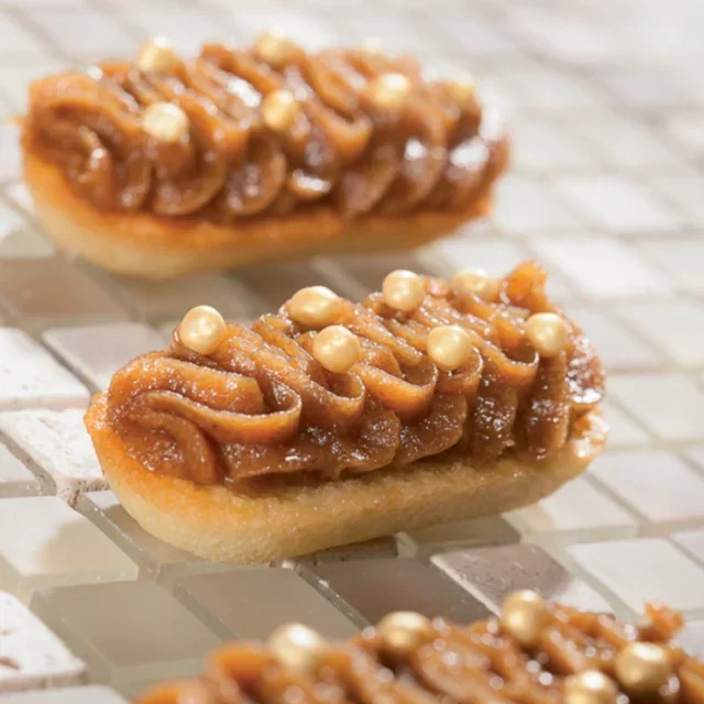 Stampo Professionale per Navettes 48 Cavità - Formato 70x30 mm - Pasticceria Tradizionale