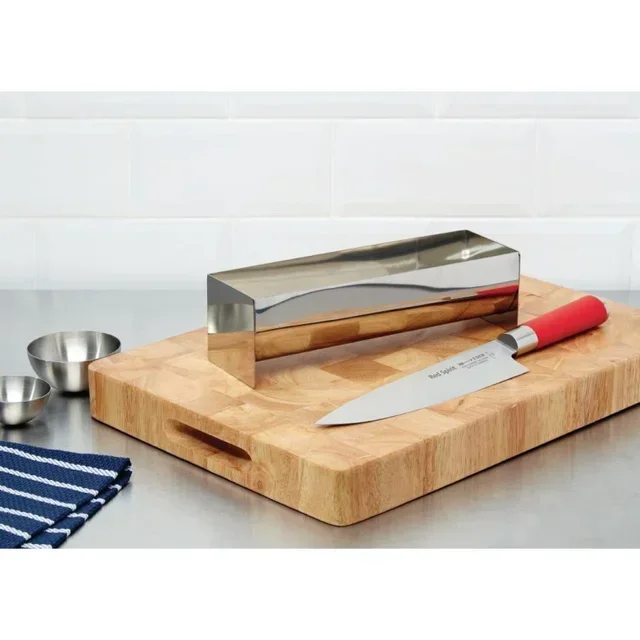 Edelstahl-Terrinenform U-Form 26 cm