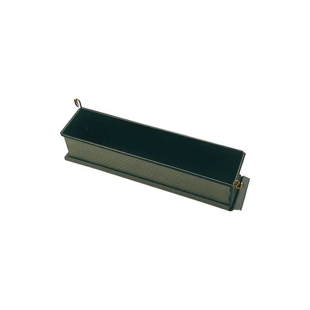 Rectangular Pâté en Croûte Mold Chevron Pattern 400x75 mm