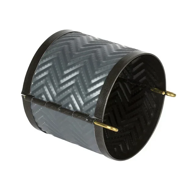 Runde Pastete in Teig Form mit Chevron-Muster Durchmesser 20 cm