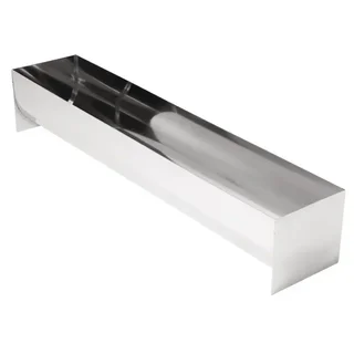 Moule À Pâté en Inox Forme U - Profondeur 500 mm