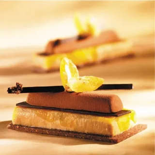 Moule Pâtisserie Demi-Cylindres Allongés 42 Empreintes 85x17 mm