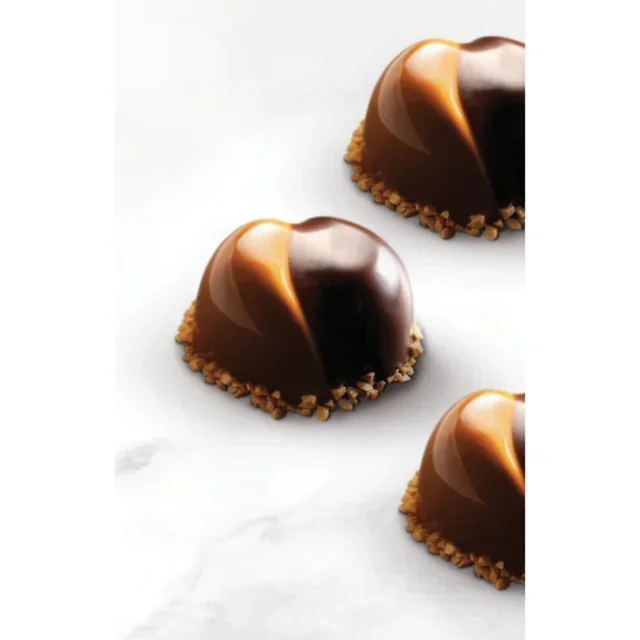 Molde de Silicona 15 Gotas Entrelazadas - Diámetro 75 mm