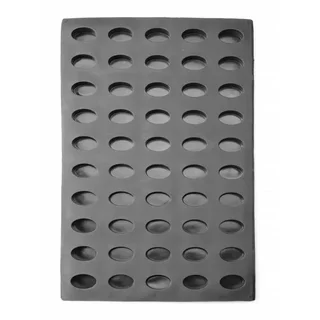 Ovale Kuchenform aus Lebensmittel-Silikon