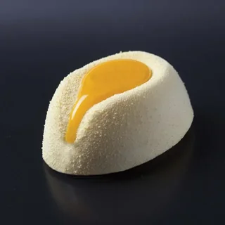 Moule Pâtisserie Ovales Echancrés 24 Cavités 85x61 mm