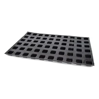 Molde Mini Cuadrados 37x37 mm - 60 Cavidades