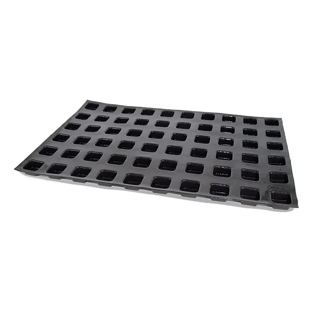 Molde Mini Cuadrados 37x37 mm - 60 Cavidades