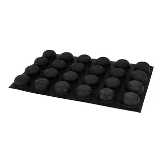 Forma de Silicone Pomponettes - 96 Cavidades - Diâmetro 36 mm
