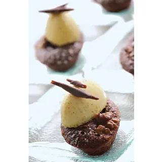 Molde para Quenelles Redondeado - 72 Impresiones - 42 x 26 mm