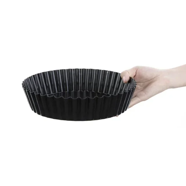 Deep Fluted Non-Stick Tart Pan Ø 250mm - Pastry Quiche Pie