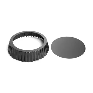 Molde Rizado Profundo Antiadherente Ø 250mm - Pastelería Quiche Tarta