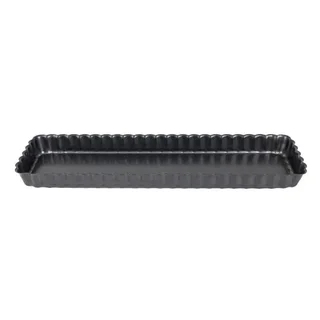 Rectangular Tart Pan Non-Stick Coating Removable Base 36 cm