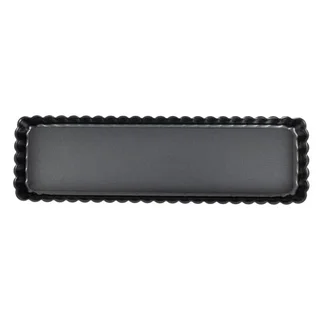 Rectangular Tart Pan Non-Stick Coating Removable Base 36 cm
