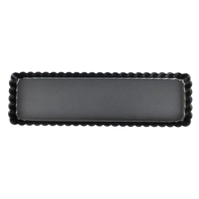 Rectangular Tart Pan Non-Stick Coating Removable Base 36 cm
