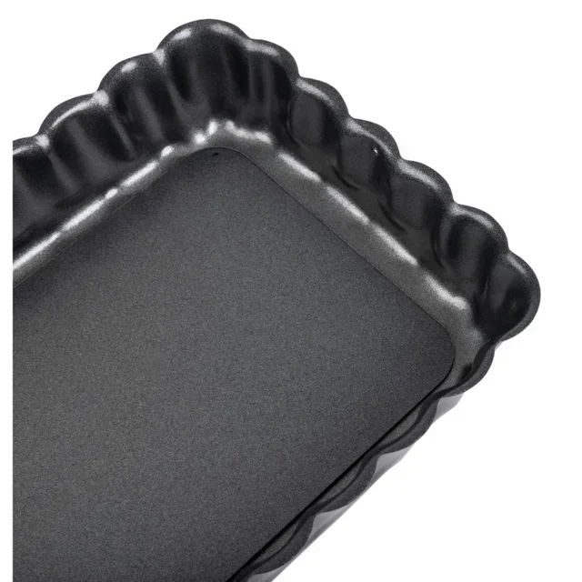 Rectangular Tart Pan Non-Stick Coating Removable Base 36 cm