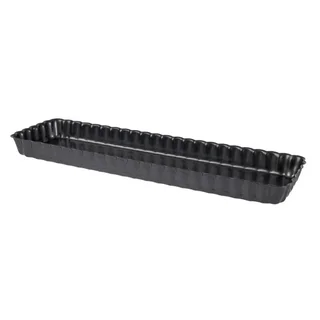 Rectangular Tart Pan Non-Stick Coating Removable Base 36 cm