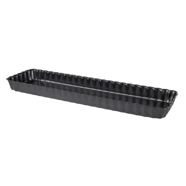 Rectangular Tart Pan Non-Stick Coating Removable Base 36 cm