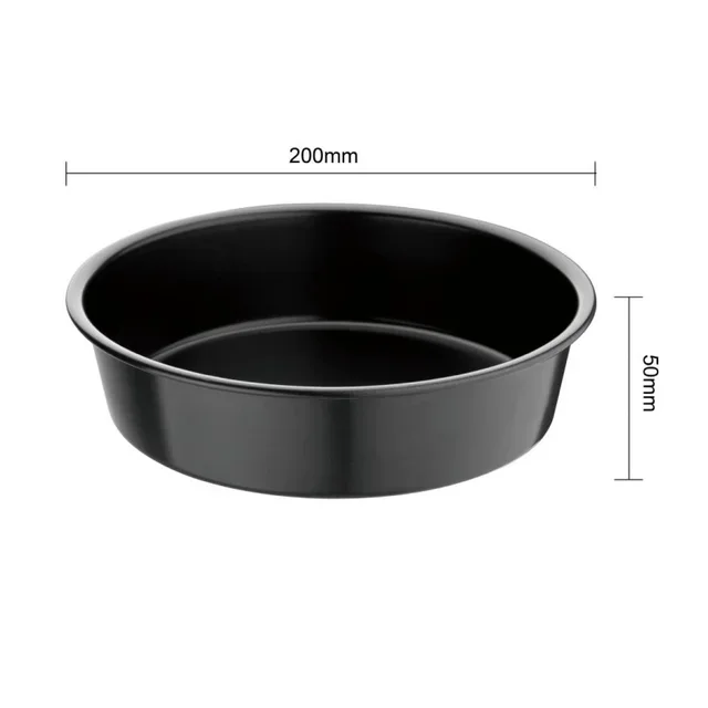 Round Cake Pan Ø 200mm - Non-Stick Coating