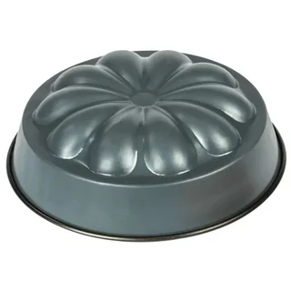 Round Cake Mould Rosette Pattern - Diameter 18 cm